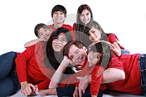 Large family of seven