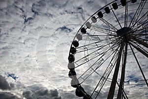 Large ferris wheel