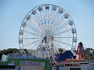 Large Ferris Wheel at South Shields Funfair