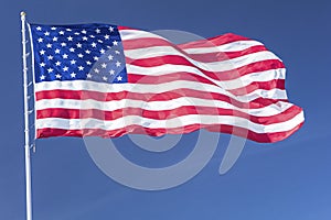 Velký vlajka americký spojené státy americké vlastenecký hvězdy pruhy vlastenectví 