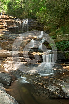 Large Forest Waterfall