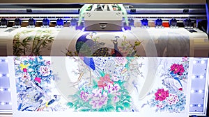 Large Format Dye Sublimation Textile Fabric Heat Transfer Printer