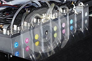 Large format plotter ink cartridge