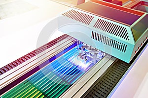 Large format UV coating printer