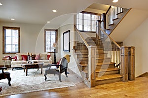Large Foyer and Stairway photo