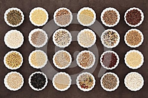 Large Grain and Cereal Food Sampler