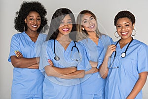 Group Of Nurses photo