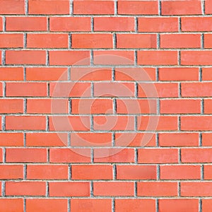 Large Grungy Red Brick Wall Background photo