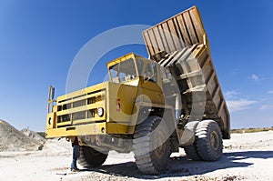 Large haul truck