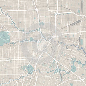 Large Houston map