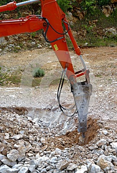 Large hydraulic Jackhammer