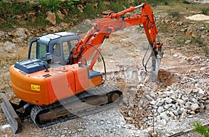 Large hydraulic Jackhammer