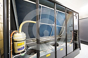 Large industrial cooling system.