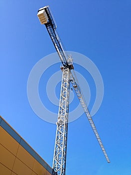 Large industrial crane