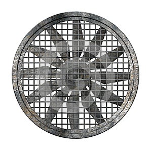 Large industrial fan