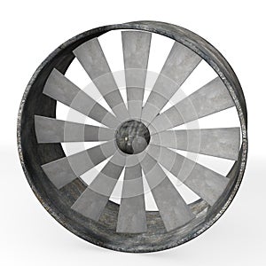 Large industrial fan