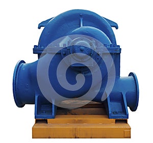 Large industrial heating water pump