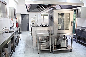 large industrial kitchen