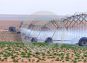 Large irrigation systems arable crops