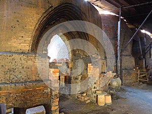 Large Kiln ovens for making bricks photo