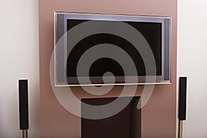 Large LCD TV photo