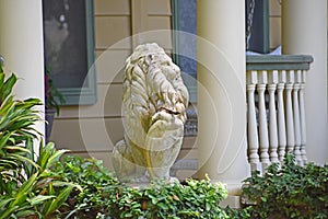 Large Lion Statue Tampa Florida