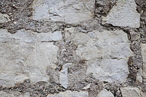 Large masonry close up old German castle