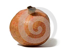 A large mature red garnet.