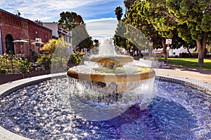 Large Mexican Tile Fountain Ventura California