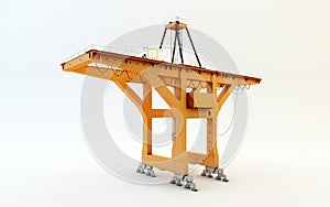 Large mobile container Cargo harbor crane