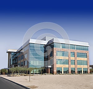 Large modern office building