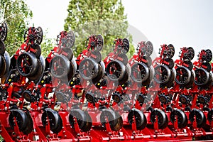 Large modern tractor for