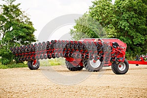 Large modern tractor for