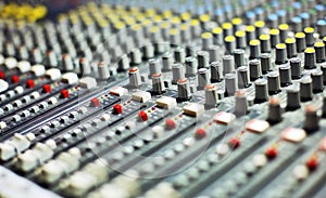 Large Music Mixer desk