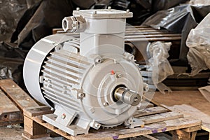 Large new high-power electric motor in stock