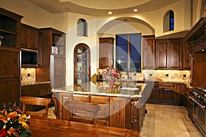 Large New Home Kitchen