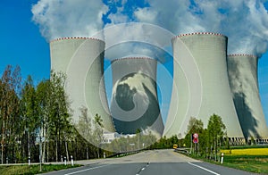 Il grande nucleare centrale elettrica 