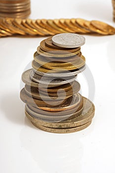 Large number of coins