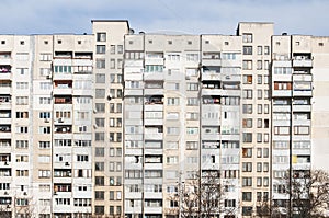 Large obsolete residential block