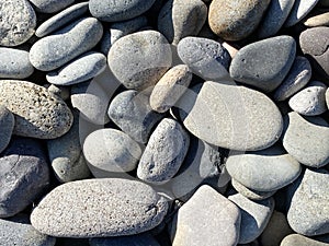 large ocean sea rock pebble rocks stones beach garden landscaping nature background