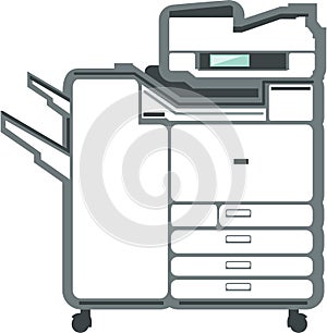 Large office printer copier