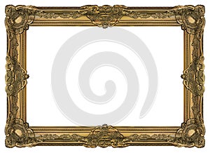 Large Old Gold Frame 002