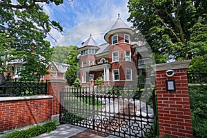 Large old house on gated estate