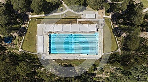 Large outdoor Swimming pool in Sydney Suburbs Australia