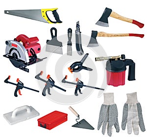Large page of tools
