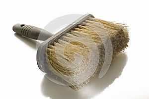 Large paint brush or wallpapering brush