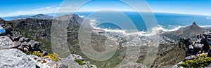 Cape Town City View From the Table Mountain