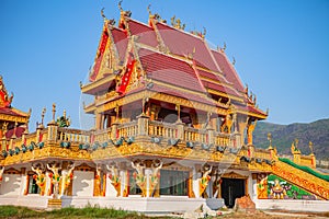 Large pavillion of Wat Ban Ngao temple