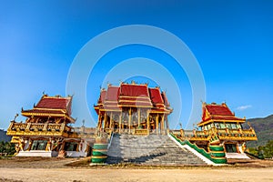 Large pavillion of Wat Ban Ngao temple