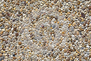 Large Pebble Dashed Surface
